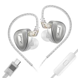 GK STREAK Earphones New-Generation Upgraded Dynamic Driver Unit + Microplate Tweeter Unit Metal Headphone