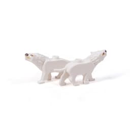 MOC City Animal Building Block Figures Goat Sheep Dog Lion Panda Cheetah Parrot DIY Farm Street View Accessories Bricks Toy Gift