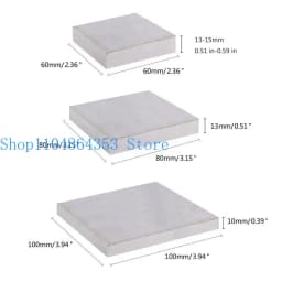 Reliable Iron Anvil Versatile Iron Anvil for Metalworking Flat Square Anvils Jewelers Engraving Tool Metal Block
