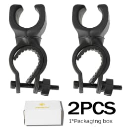 U-Shape Rail Clip Biking Light Mounting Holder Universal Flashlight Lamp Bracket Mounts Rail Tactical light Hunting Torch Clip