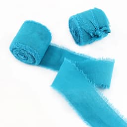 Pure Cotton Hand Torn Raw Edge Ribbon DIY Gift Box Packaging Greeting Card Decoration Bride Hand Stick Flower Flower Tie Ribbon