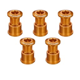 MOTSUV 4pc/5pc Bike Chainring Bolts Road MTB Plate Screws Single/double Crankset Bolts 4.9/6.4mm Chainwheel Screw Crank Part