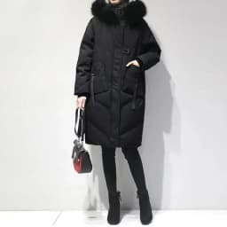 Black Winter Coat 2025 New Women's Thick Down Cotton Jacket Women Loose Hooded Parker Coat Oversized Female Cotton Warm Overcoat