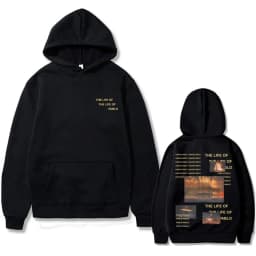 Kanye West Graduation Bear Double Sided Printed Hoodie Men Women Fashion Hip Hop Cool Sweatshirts Unisex Fleece Cotton Hoodies