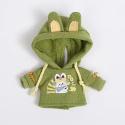OB11 Clothes New Year's Rabbit Sweater Jacket Casual Pants for Obitsu11, Molly, GSC, UFdoll, YMY Body , 1/12bjd Accessories