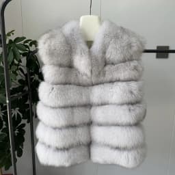 2026 NEW style Fox Fur Coat Real Winter New Outwears Women's Fashion Luxury Jacket High Quality Clothing Natural And Stand Colla