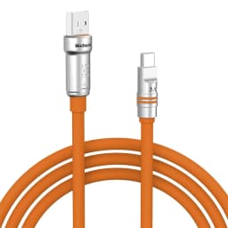 Hichain PD15W USB A To C Fast Charging Cable Liquid Silicone Soft Cable For Samsung For Xiaomi For Huawei 1.2M/2M Phone Cable