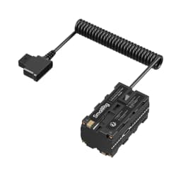SmallRig D-Tap to Dual-Sided for NP-F Dummy Battery, with USB-C DC Port LED Display for Monitor Wireless Video Transmitters 4884