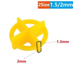 50/500Pcs Ceramic Tile Leveling System Spacers Clips Wedge for Tiling Fixing Floor Wall Gap Leveling System Construction Tool