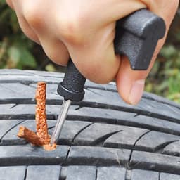 Commercial Grade Tubeless Tyre Puncture Repair Tools Rubber Strips Glue for Car Truck Motorbike Fleet Maintenance