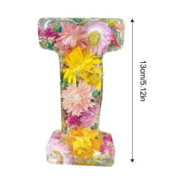 Dry Flower Letter Lamp Luminous Alphabet LED Light Decororation Night Light for Home Wedding Birthday Christmas Party Decoration