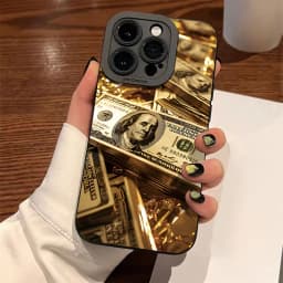 Popular USD Dollar Design Silicone Phone Case For iPhone 17 Pro Max 11 12 13 14 15 16 Plus X XR XS Max 16E Matte Soft Back Cover