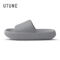 UTUNE 51CM slippers for man Platform House Shoes EVA Soft fashion slides Anti-slip Summer Sandals Women bathroom shoes Shower