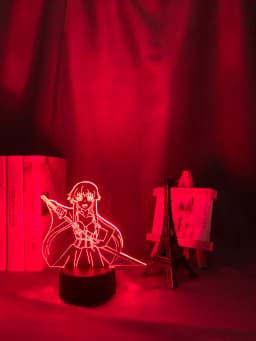 3d Lamp Anime Future Diary Yuno Gasai for Bedroom Decor Night Light Kids Birthday Gift Manga Future Diary Room Led Light Bedside