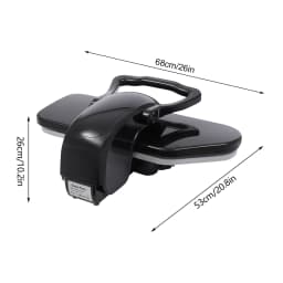 1600W Large Steam Iron Press 68cm with LED Touch Screen Digital Steam Press with Multiple Fabric Settings w/Removable Water Tank