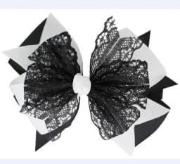 NEW Plaid Bows 4INCH School Hair Bows First Day Gingham Ribbon Stacked Bow Hair Clip Hairpin For Baby Girl Accessories