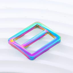 5pcs Metal Slider Tri Glide Adjust Belt Buckle for Purse Strap Webbing Shoes Clothes Leather Part Accessories