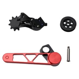 Acrz For Brompton Folding Bicycle 7-Speed Shifting System Suitable For A/C/P/T Line Aluminum Alloy CNC Transmission Kit 206g