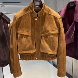 YOLOAgain 2025 Autumn New Suede Bomber Jacket Coat Women Real Sheepskin Grained Leather Jacket Ladies