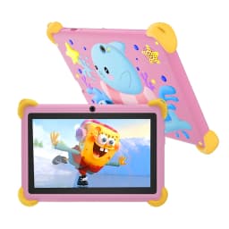 5G Wi-Fi 7 Inch Kid Tablet 4GB RAM 64GB ROM 4000MAH Battery Dual Camera Children's Android 12 Gift Kids