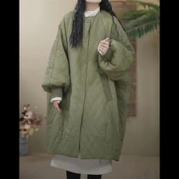 Oversized Diamond Plaid Down Cotton Jacket 2025 European Women Coat Long Lightweight Cotton Jacket Winter Parka New Coat Female
