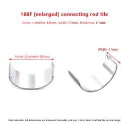 170F 173F 178F 186FA 188F 192F 1100F Connecting Rod Bearing Air Cooled Diesel Engine Parts Small Bearing