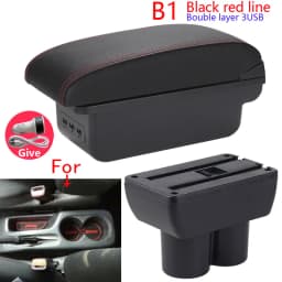 For Suzuki Jimny Armrest Box Suzuki Jimny JB23 JB43 Car Armrest 1999-2017 Retrofit parts Arm Storage Box Car Accessorie