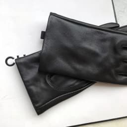 Ladies Sheepskin Gloves Classic Solid Color Real Leather Spring Velvet Lining Cycling Driving Gloves Autumn Winter