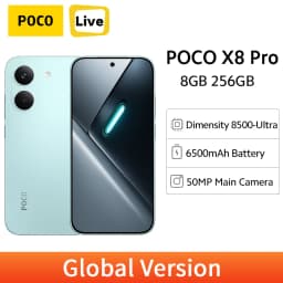 POCO X8 Pro 5G Global Version Dimensity 8500-Ultra 12GB 512GB 6500mAh 100W HyperCharge 6.59'' 1.5K 120Hz NFC Android Phone