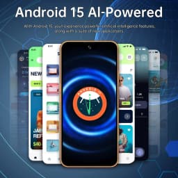 K-Touch Mobile Phones M18 Pro Max Smartphone Android 15 Cell Phone 7.3 Inch 22G+2TB 16+48MP 5G Dual Sim 7800mAh Face Unlocked Global Version Cellphones For Men Women