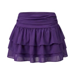 Women's Y2K Ruffle Mini Skirt Low Waist Layered Flowy Golf Skorts Skirt