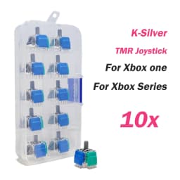 K-SILVER JS13 PRO+ TMR Joystick for Switch Pro PS5 PS4 Xbox Series Xbox One Anti-Drift Electromagnetic 3D Analog TMR ThumbStick