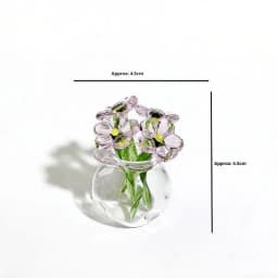 Simulation Glass Flowers 6/7Pcs Artificial Floral Stems for Realistic Home Fresh Decor and Gift Inspiration