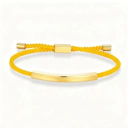 Custom Engraved Logo Name SOS Number Bracelet Gold Color Stainless Steel Bracelet for Men Women Adjustable Braided Rope Jewelry