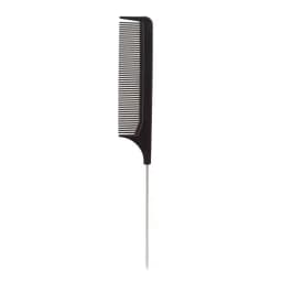 Professional Hair Tail Combs Stainless Steel Salon Cut Styling Comb Spiked Hair Care Styling Tools Barber Accessories Fine Teeth