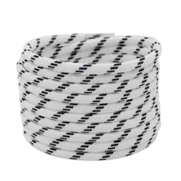 Coolstring 5mm Round Laces Sports Black White Red Shoelaces Unisex Casual Shoestring Bootlaces for P6000 Sneakers Dad Shoes