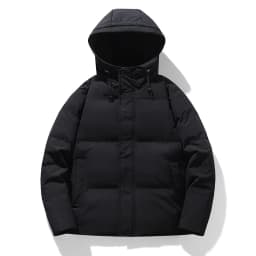 Men's Thick Warm Windproof Cotton Jacket European Size Outdoor Winter New Style Warmth Comfortable Fit for Cold Weather