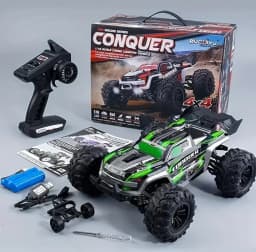 "1:16 4WD RC Car (50km/h): LED Lights, Off-road High-Speed Drift. For Boys & Off-road Fans. Monster Truck Toy – Christmas & New