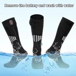 Rechargeable Thermal Heating Socks with Battery Box Men Women Anti-Cold Comfort Outdoor Camping Ski Sports Winter Essential