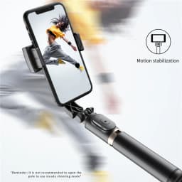 FGCLSY 2024 AI Video Stabilizer Bluetooth Selfie Stick Tripod Gimbal Stabilizer for Smartphone Live Vertical Shooting Bracket