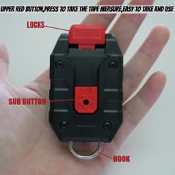 Universal Quick-Hanging Tape Measure Belt Clip for Tajima Milwaukee Digital Measuring Tape - Man's Gift