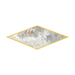 Forest And Animal Printing Diamond Twill Silk Scarf Woman Luxury Bandana Headband Hijab Foulard Neckerchief Shawl For Ladies