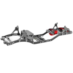 1/10 RC Crawler Carbon Fiber Girder 4MM CNC Metal Car Chassis Frame Body Kit Parts For Axial SCX10 II Rock Off Road Truck