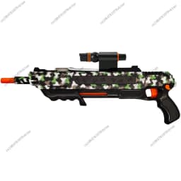 3.0 Upgraded Fun Shooting Salt Gun with Aiming Lens Design, Comfortable and Smooth Trigger Operation Safe Mosquito Repellent Toy