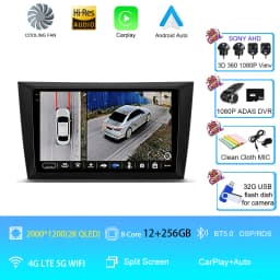Android 16 Car Radio For Volkswagen VW Golf 6 MK6 GTI 2008-2016 Wireless Carplay Auto Radio Car Multimedia 4G DSP 2 Din
