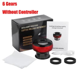 Smart Wireless Electric Vacuum Cupping Device Body Scraping Massager Timer Suction Cup Device Body Slimming Beauty Health