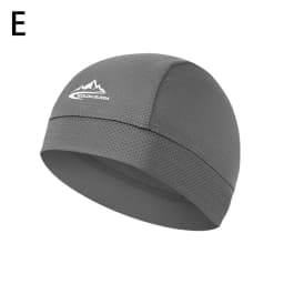 Quick-Drying Skullcap Beanie Cycling Cap Hat Men Women Summer Ice Silk Riding Small Cap Running Sports Bike Lined Hat