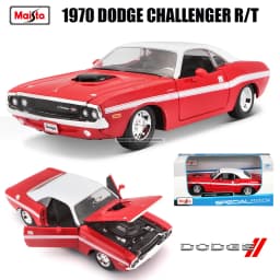 Maisto 1:24 1969 Dodge Challenger R/T alloy car model die-casting static precision model collection gift toy tide play