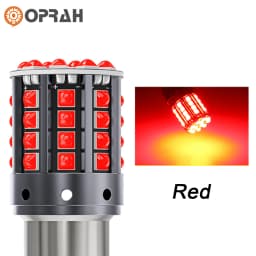 1pcs Super Bright Car Lights LED 1156 BA15S P21W BAU15S PY21W 1157 P21/5W W21W 3030SMD Canbus Turn Signal Lamps DRL No Error 12V