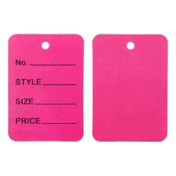 100pcs 3.5x5cm Kraft Paper Tags White Price Labels Color Blank Cards for DIY Jewelry Retail Clothes Size Tag Store Hang Labels